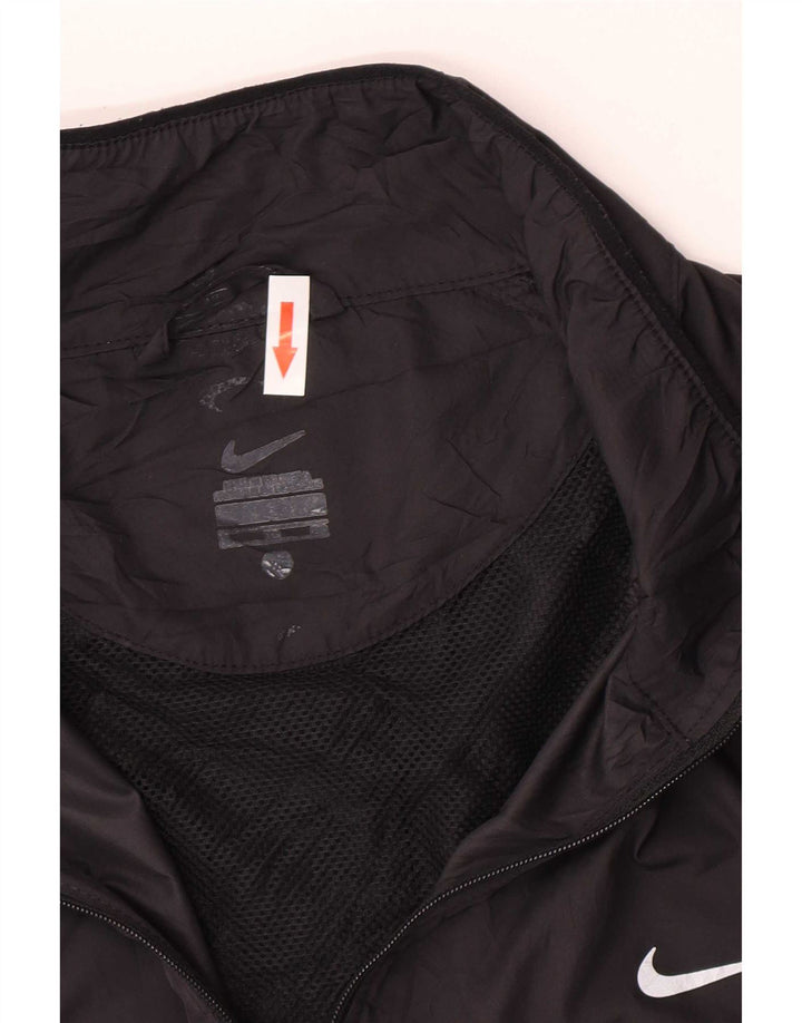 Giacca da ginnastica da uomo Nike XL nera in poliestere