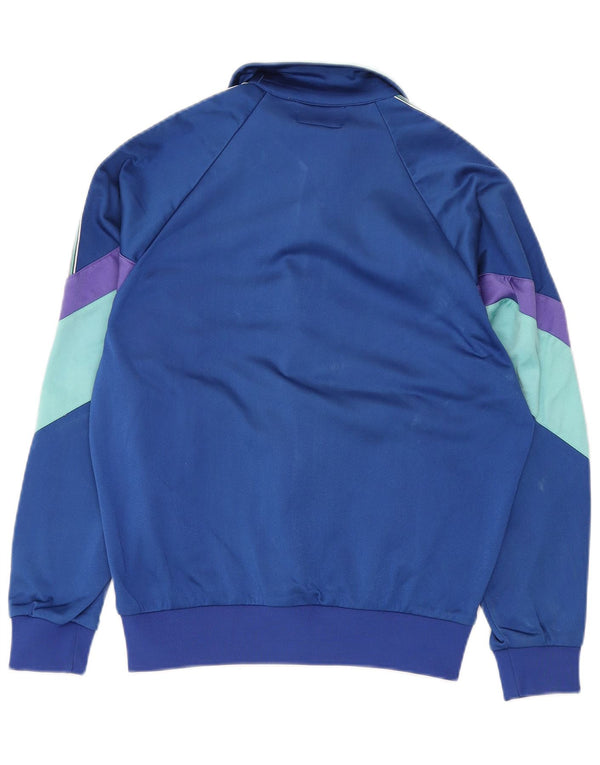 Giacca da tuta grafica ASICS da uomo IT 46 Small Blue Colourblock