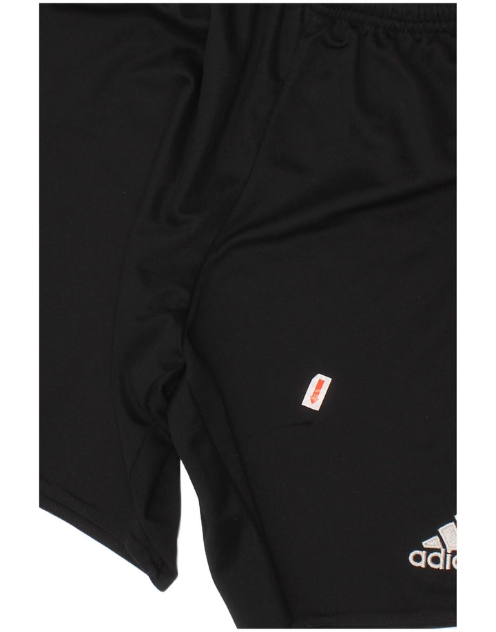 Pantaloncini sportivi ADIDAS da ragazzo Climalite 7-8 anni XS poliestere nero