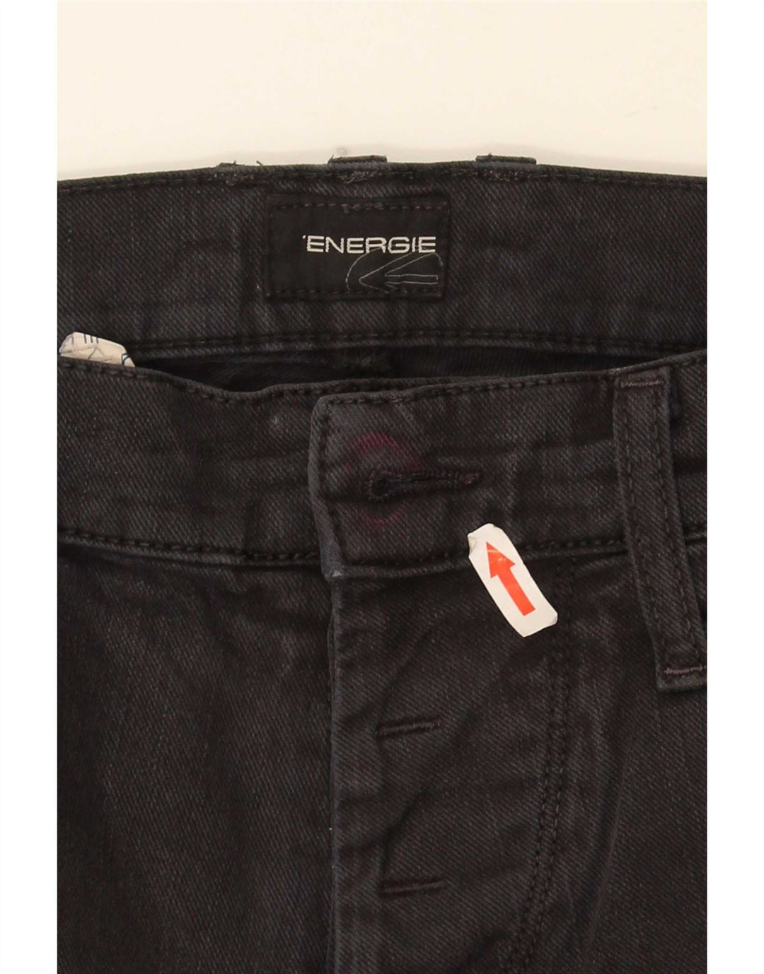 Jeans slim da donna Energie W32 L36 cotone nero