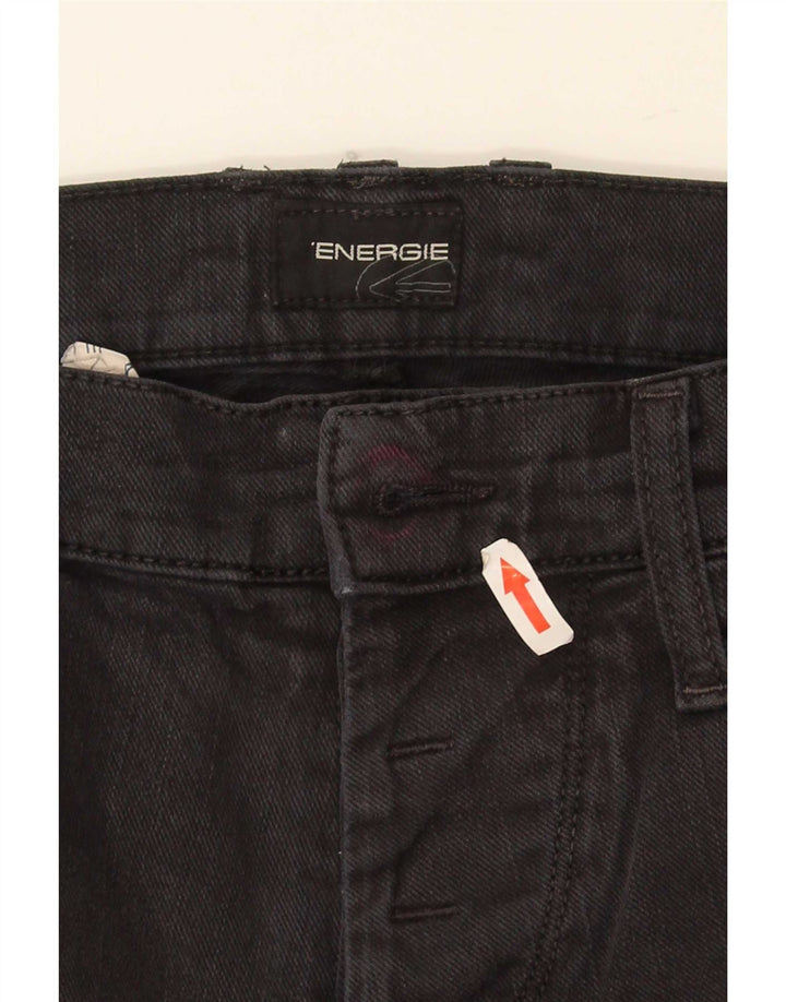 Jeans slim da donna Energie W32 L36 cotone nero