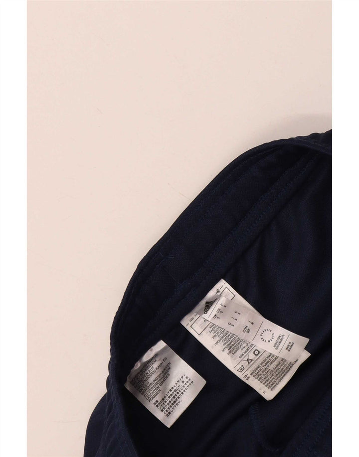 Pantaloni da tuta Adidas Aeroready da uomo piccoli in poliestere blu navy