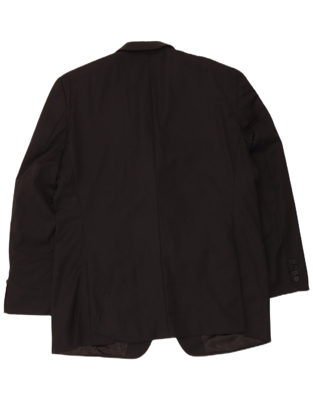 Giacca blazer da uomo a 2 bottoni Dkny UK 44 2XL lana nera