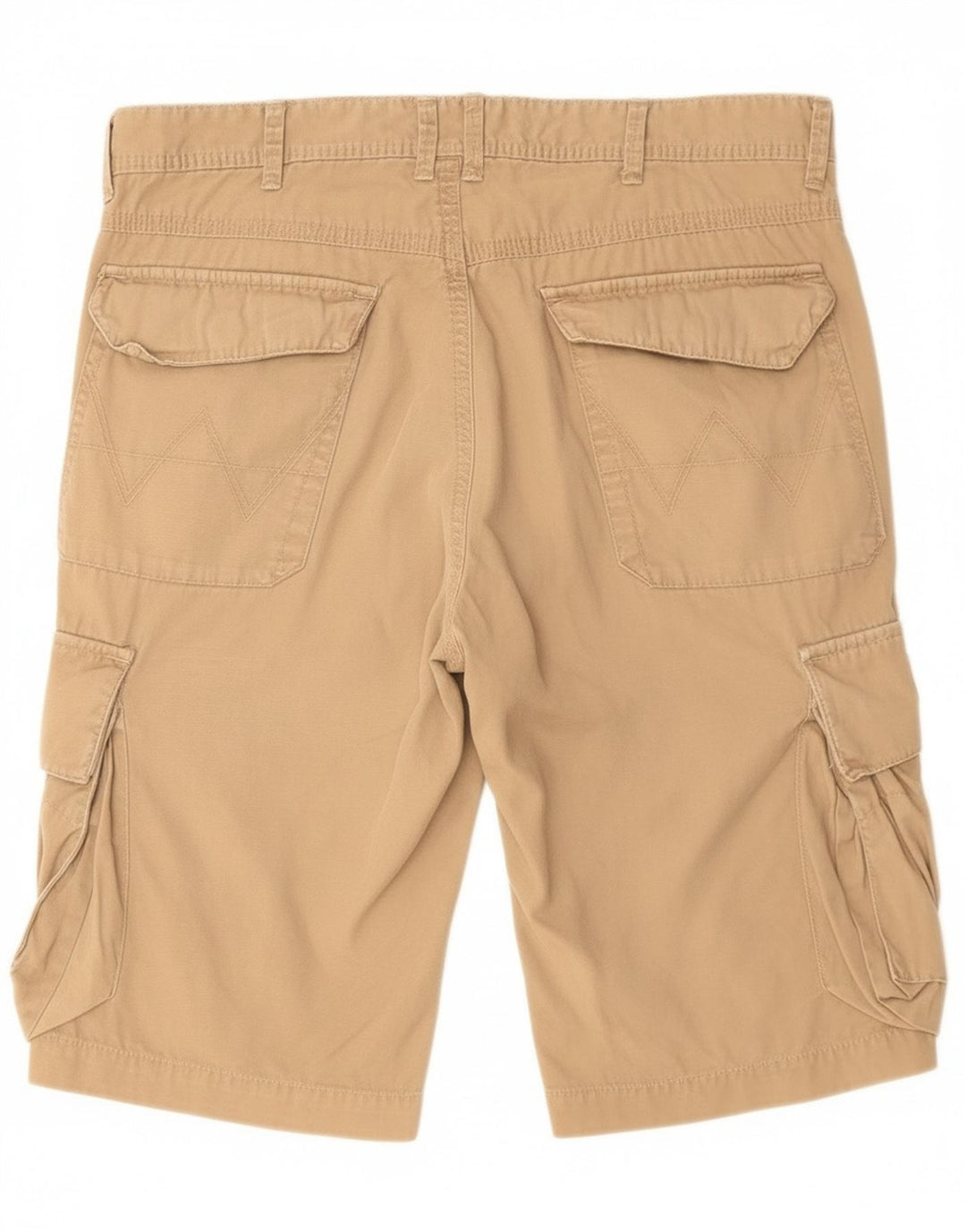 Pantaloncini cargo da uomo Wrangler W34 grandi in cotone marrone