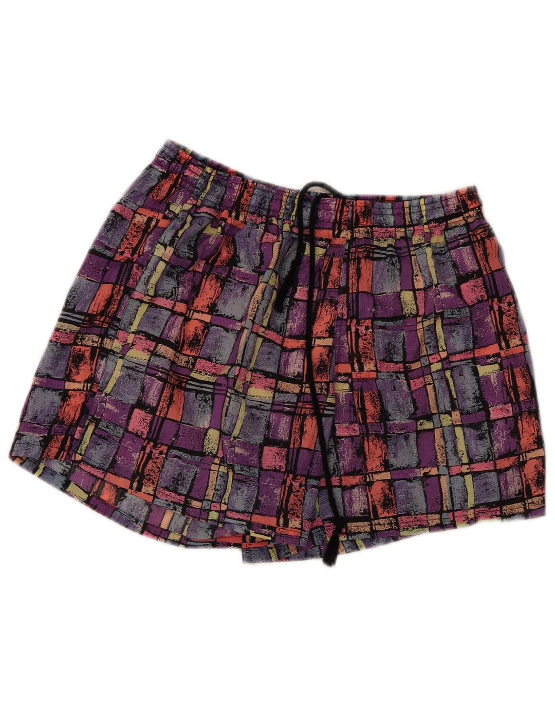 Pantaloncini da bagno uomo Santostefano piccoli geometrici multicolori in poliammide