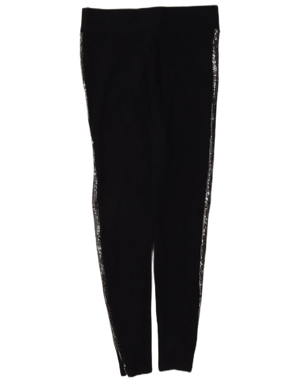Leggings da donna Marks & Spencer UK 10 Small viscosa nera