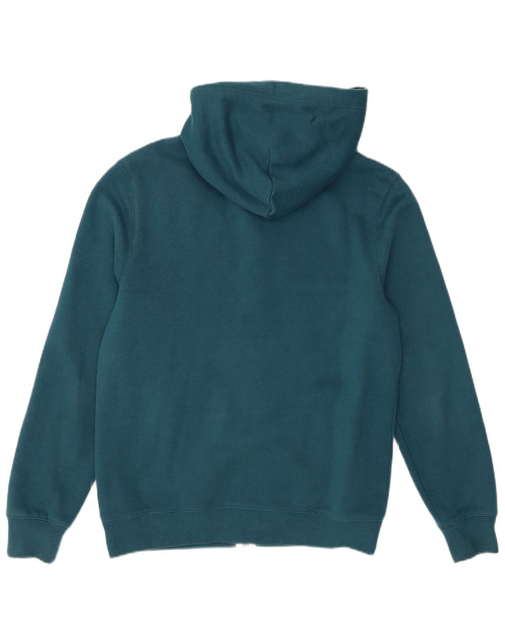 Maglione con cappuccio e zip da uomo Jack Wills in cotone turchese medio