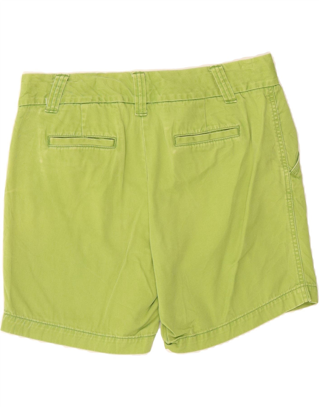 J. CREW Womens Chino Shorts US 8 Medium W32  Green Cotton Vintage J. Crew and Second-Hand J. Crew from Messina Hembry 