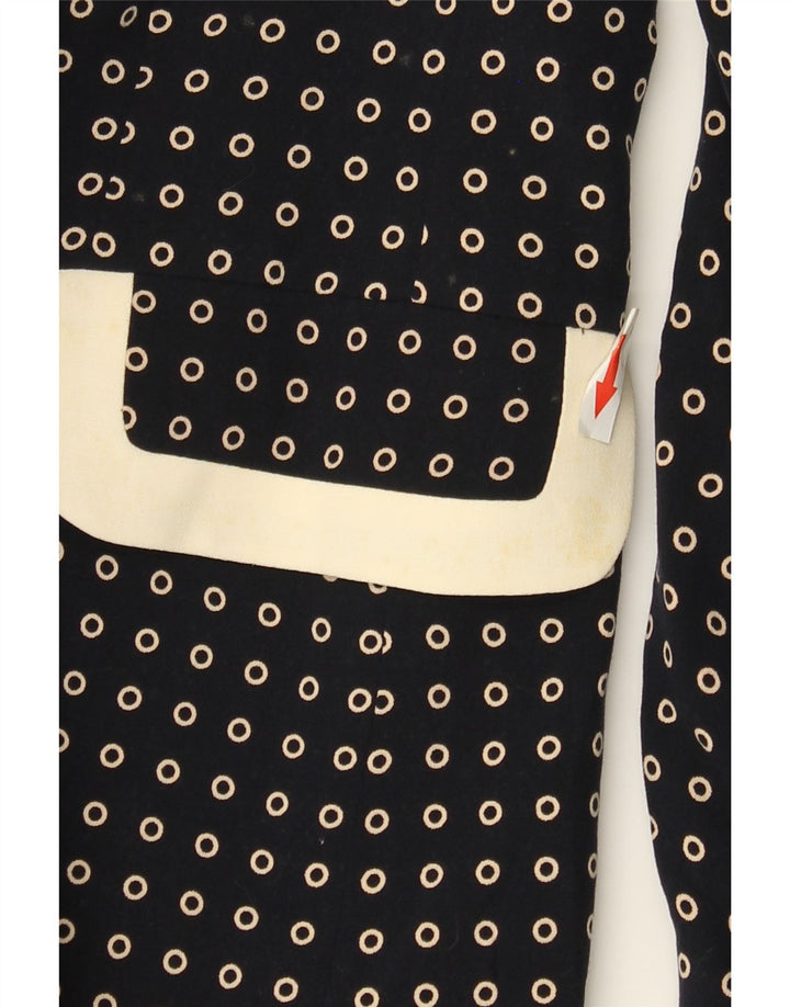 Set gonna 2 pezzi da donna SUPERIOR IT 44 medio W30 blu navy maculato