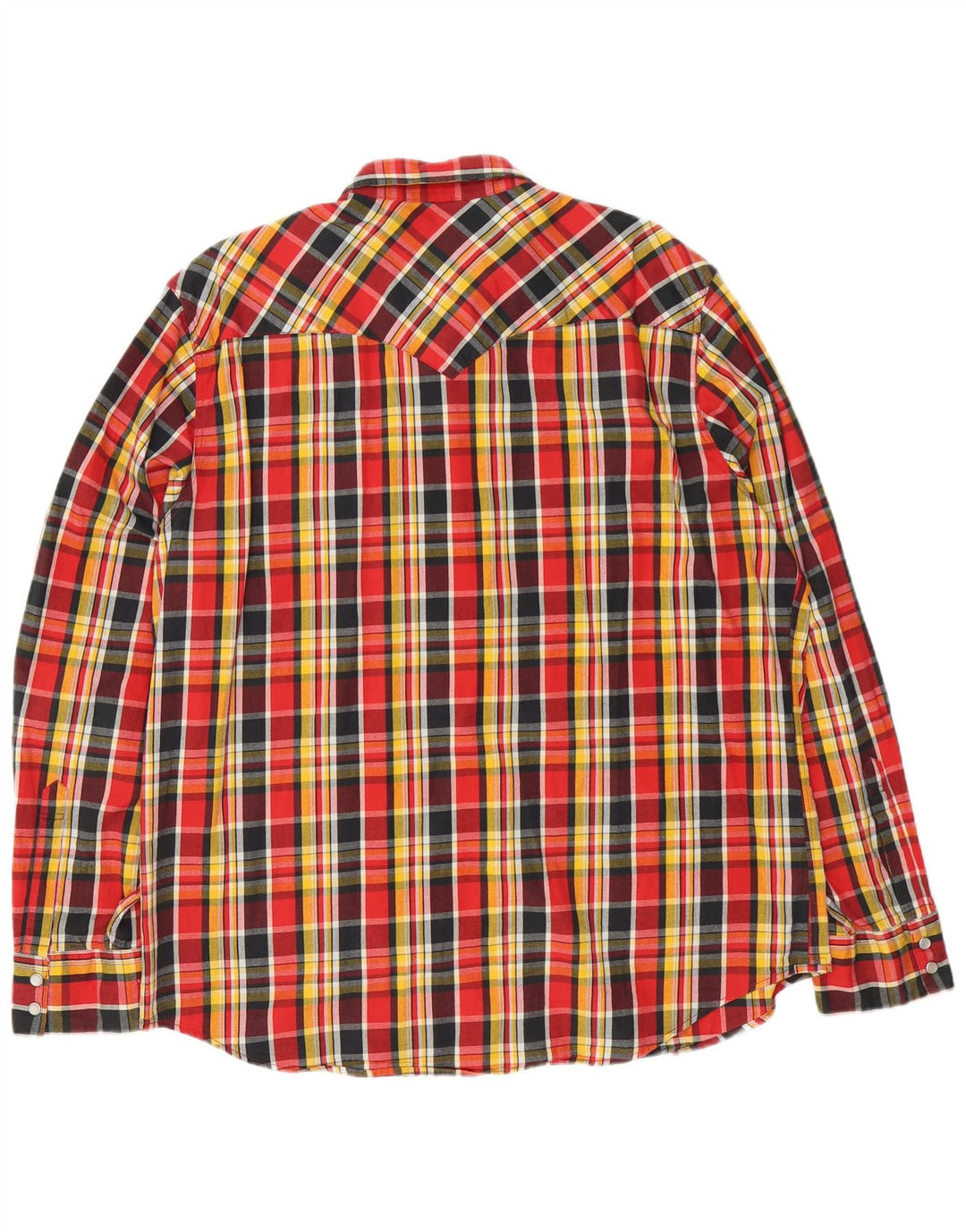 Camicia a quadri Levi's da uomo 2XL in cotone a quadri multicolore