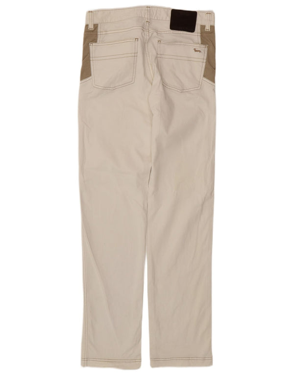 Pantaloni casual da uomo HARMONT & BLAINE IT 48 Medio W33 L34 Bianco