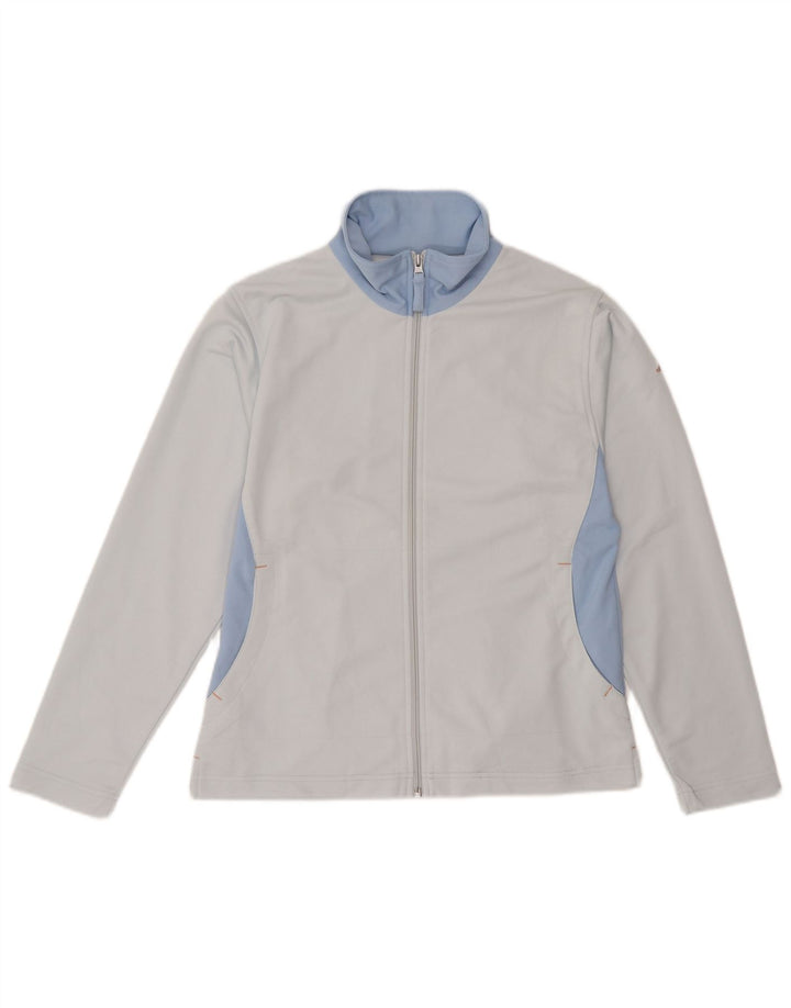 Giacca da tuta da donna KAPPA UK 16 Large Blu in poliestere color block