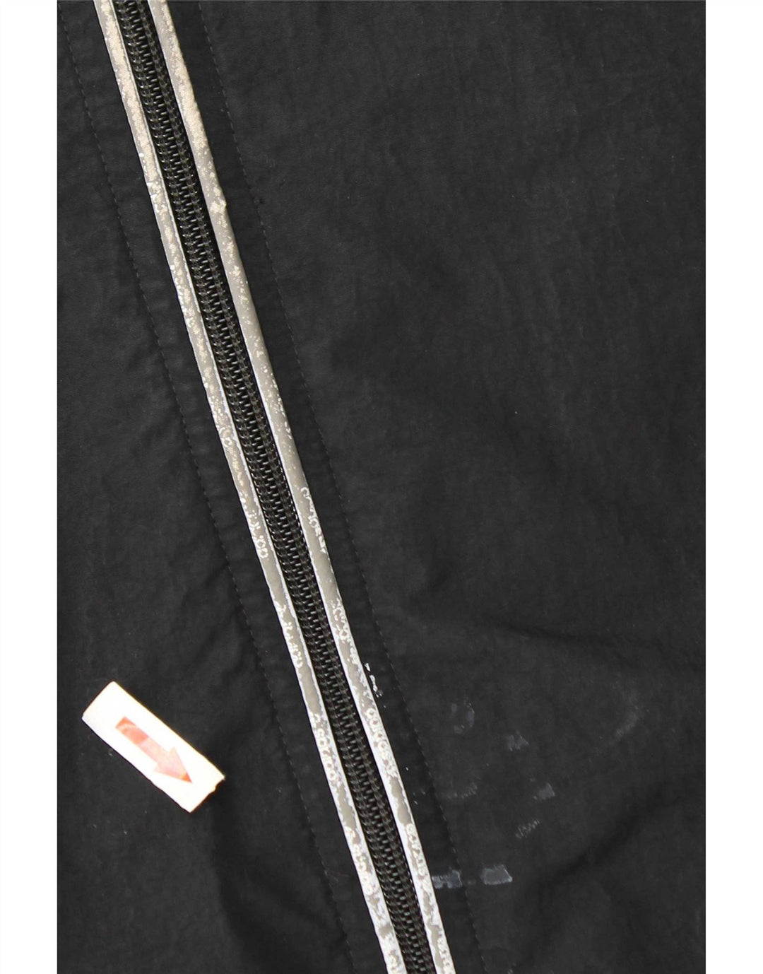 Giacca antipioggia da uomo Adidas con cappuccio UK 38 Nylon color block grigio medio