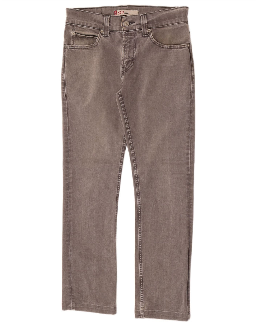 Jeans Levi's Uomo 511 Slim W30 L29 Cotone Grigio
