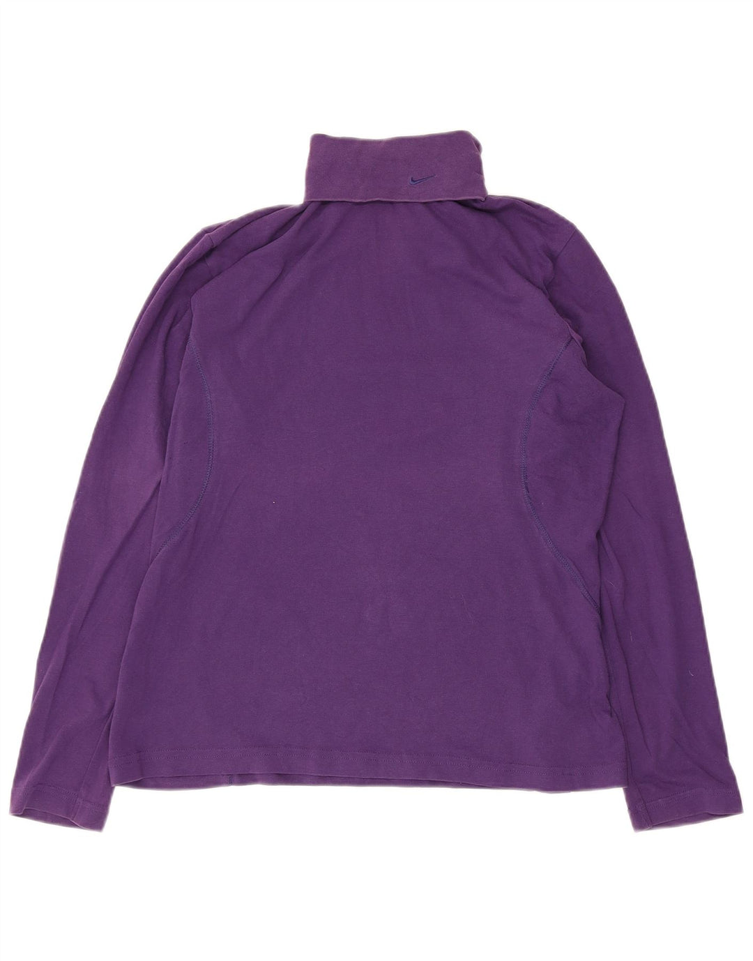 Top Nike da donna a collo alto a maniche lunghe, grande, viola
