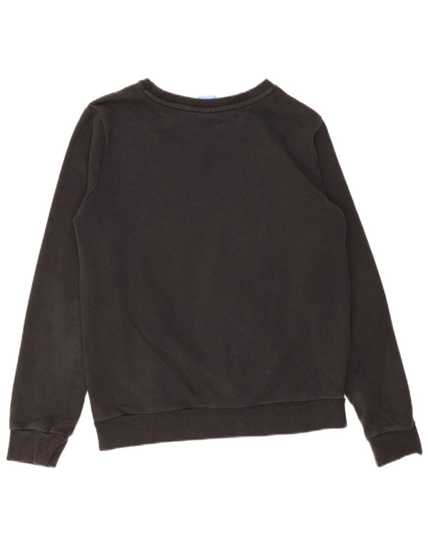 Felpa grafica da donna Adidas Jumper UK 12 Medium Nero