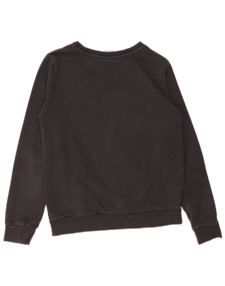 Felpa grafica da donna Adidas Jumper UK 12 Medium Nero