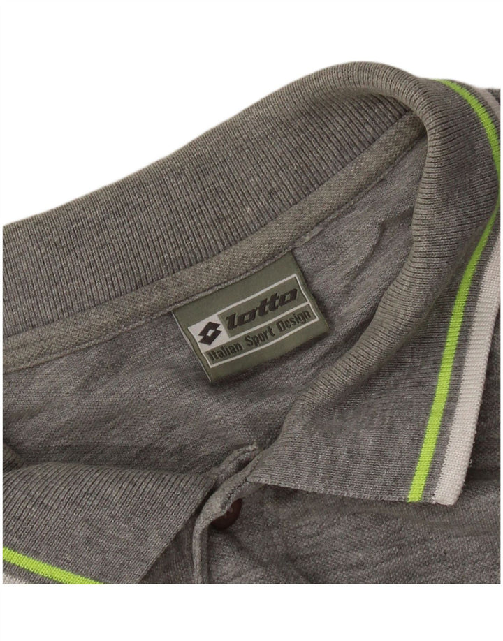 Polo da uomo Lotto XL Grigia