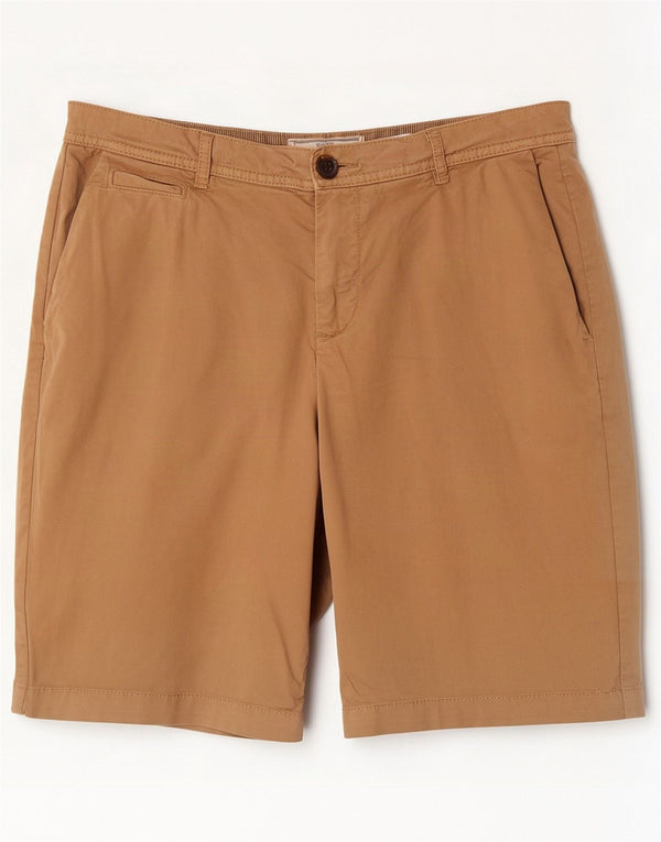 Pantaloncini chino da donna Fat Face UK 16 Large W34 Beige Cotton