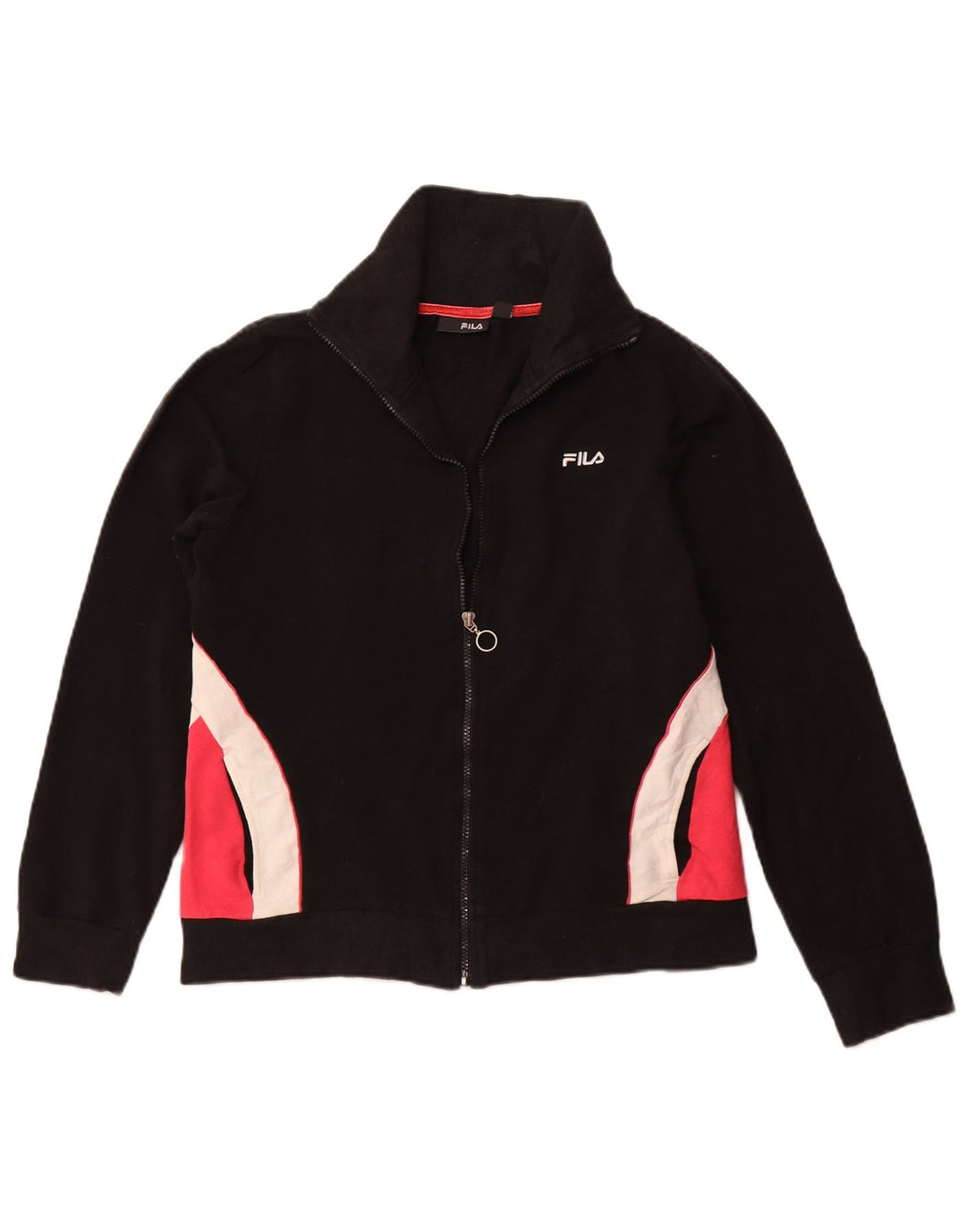 Giacca da ginnastica per ragazze FILA 13-14 anni XL nera Colourblock Sports