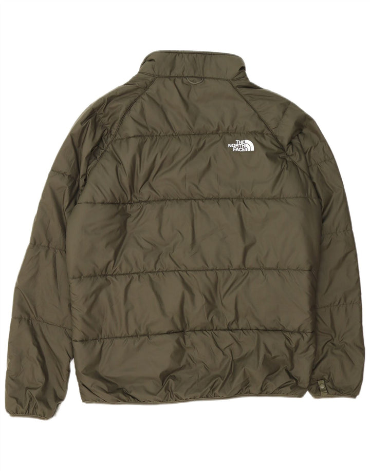 Giacca imbottita con fodera grafica da uomo The North Face UK 40 Large Verde Poliestere