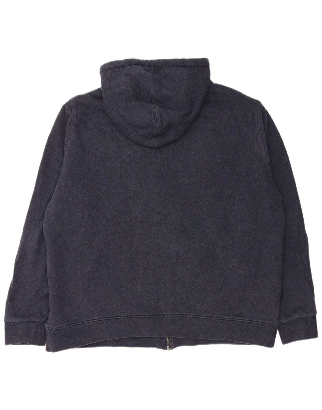 Maglione con cappuccio e zip Sherpa da uomo Marks & Spencer 2XL cotone blu navy