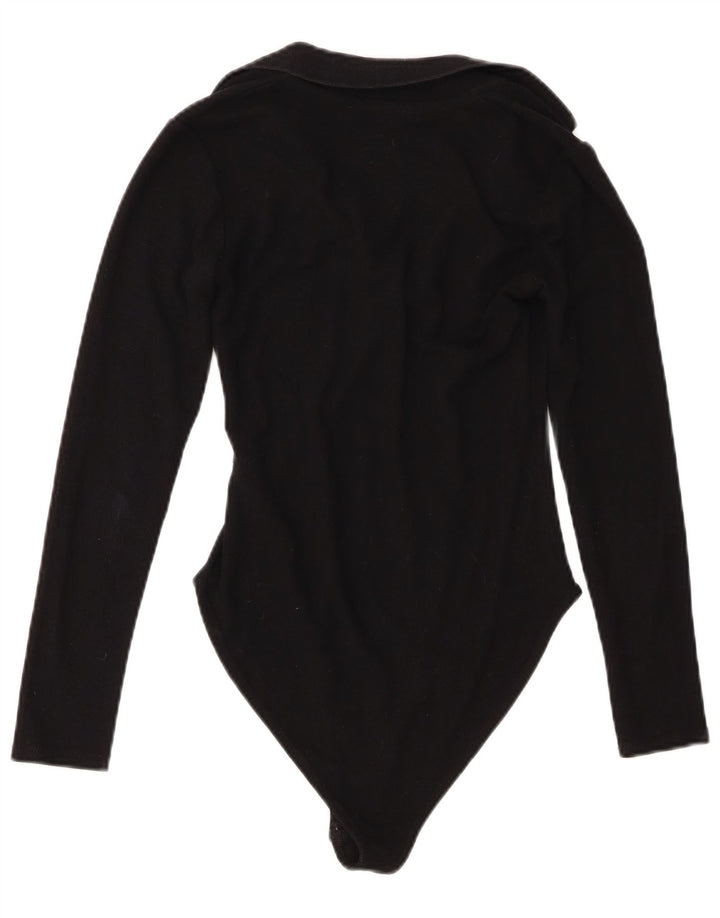 Body Zara da donna con collo alto UK 12 poliestere nero medio