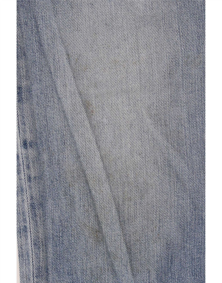 Jeans Dritti Donna Trussardi W32 L34 Cotone Blu