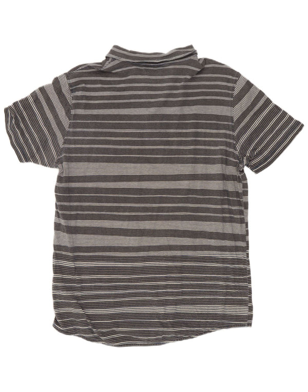 Polo da uomo Paul Smith in cotone a righe grigio medio
