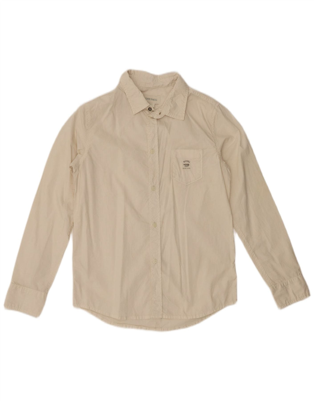 Camicia da ragazzo Diesel 11-12 anni Large bianco sporco