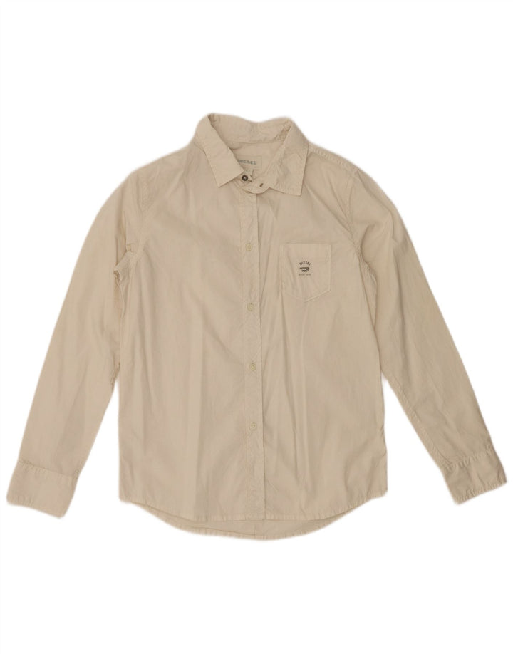 Camicia da ragazzo Diesel 11-12 anni Large bianco sporco