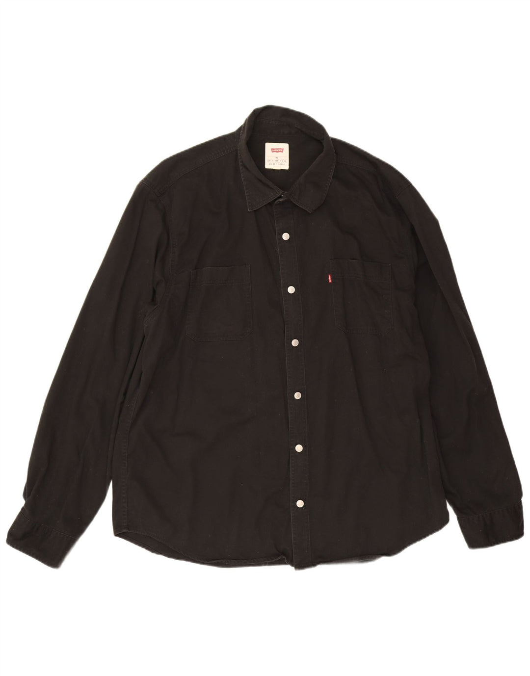 Camicia Levi's da uomo 2XL in cotone nero