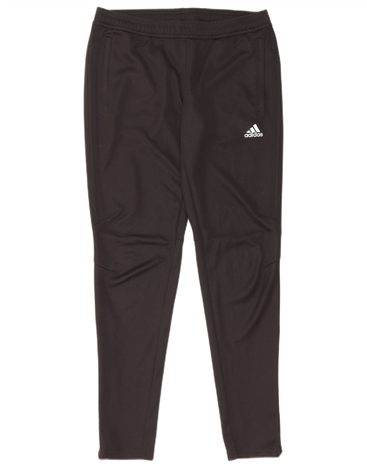 Pantaloni da tuta Adidas Climacool da uomo medio poliestere nero