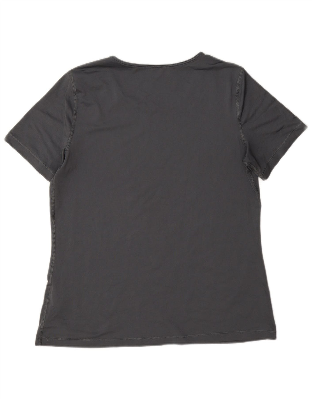 T-shirt Nike Dri Fit da donna, taglia UK 16, grande, in poliestere grigio