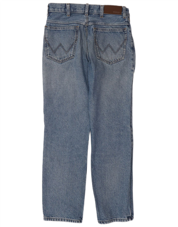 Jeans dritti da uomo Wrangler W30 L30 cotone blu