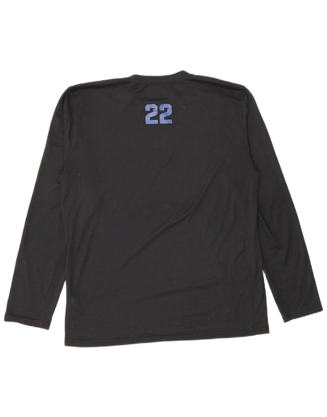 Nike Wildcats Graphic Top da uomo a maniche lunghe grande in poliestere nero