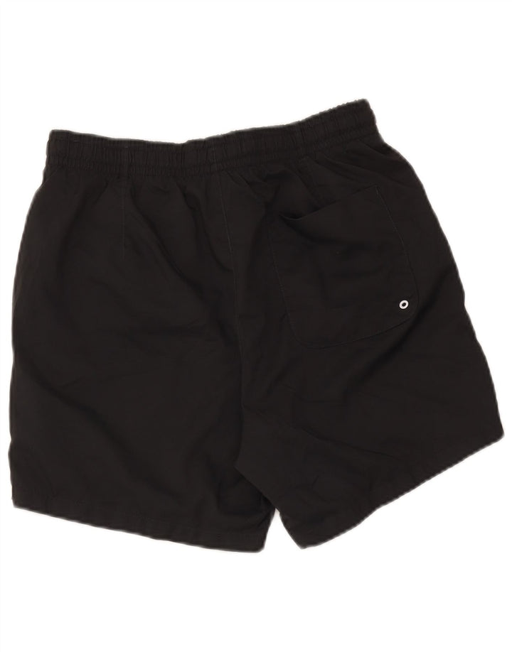 Pantaloncini da bagno Nike da uomo medio nero in poliestere