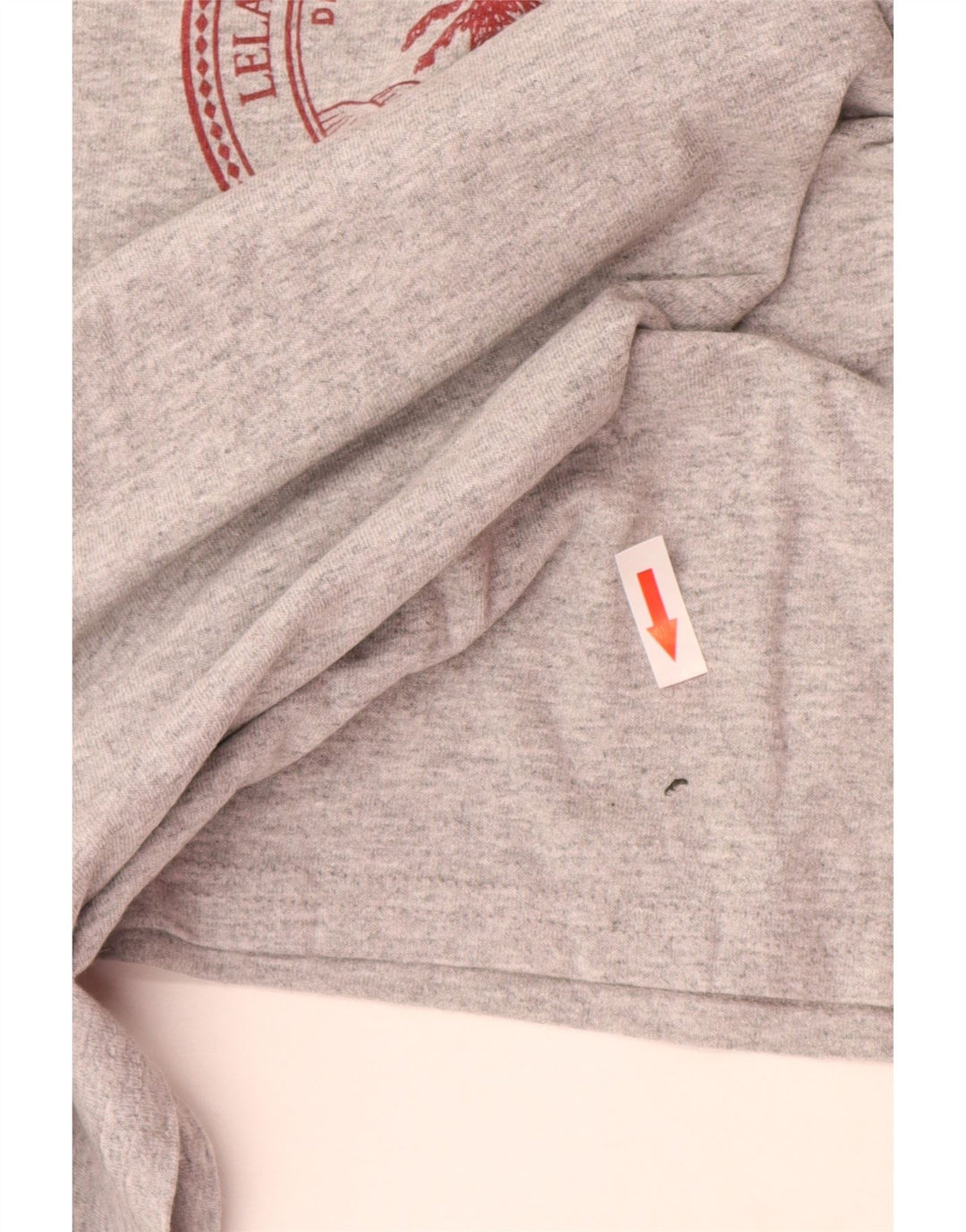 T-shirt grafica Champion da uomo della Stanford University, in cotone grigio medio
