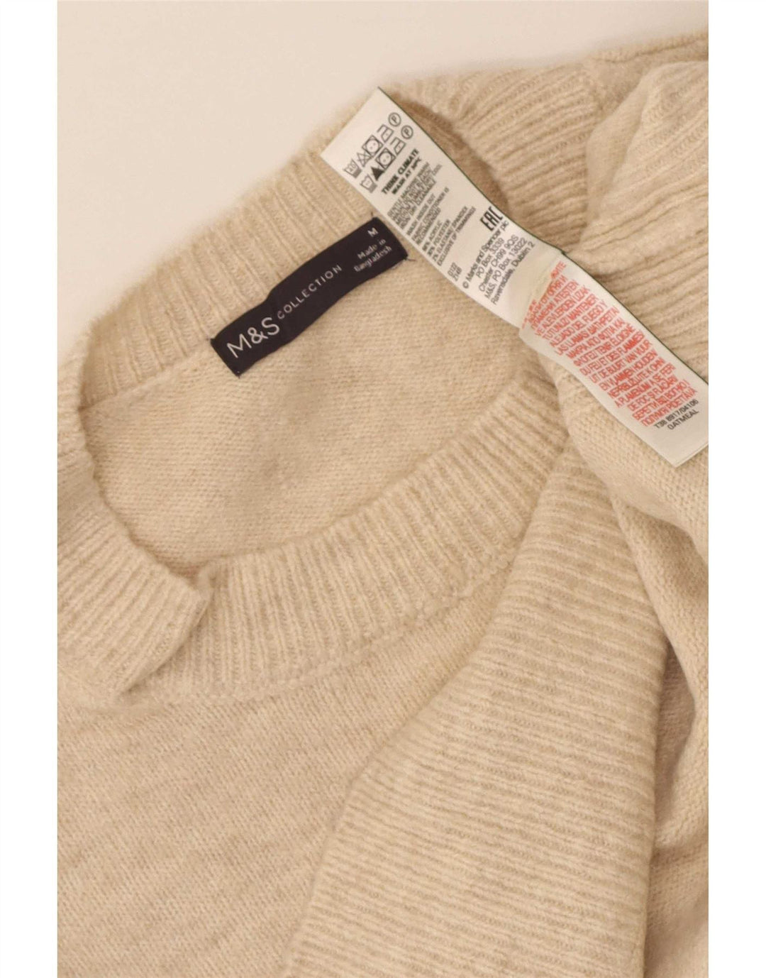 Canotta da donna Marks & Spencer UK 14 Acrilico beige medio