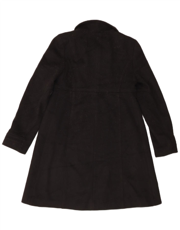 Cappotto doppiopetto da donna Zara UK 10 piccolo in lana nera