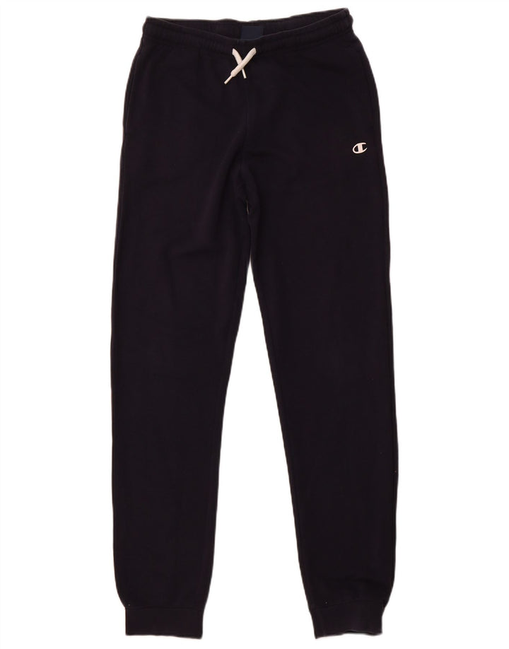 Pantaloni da tuta da ragazzo CHAMPION Joggers 13-14 anni XL Cotone blu navy