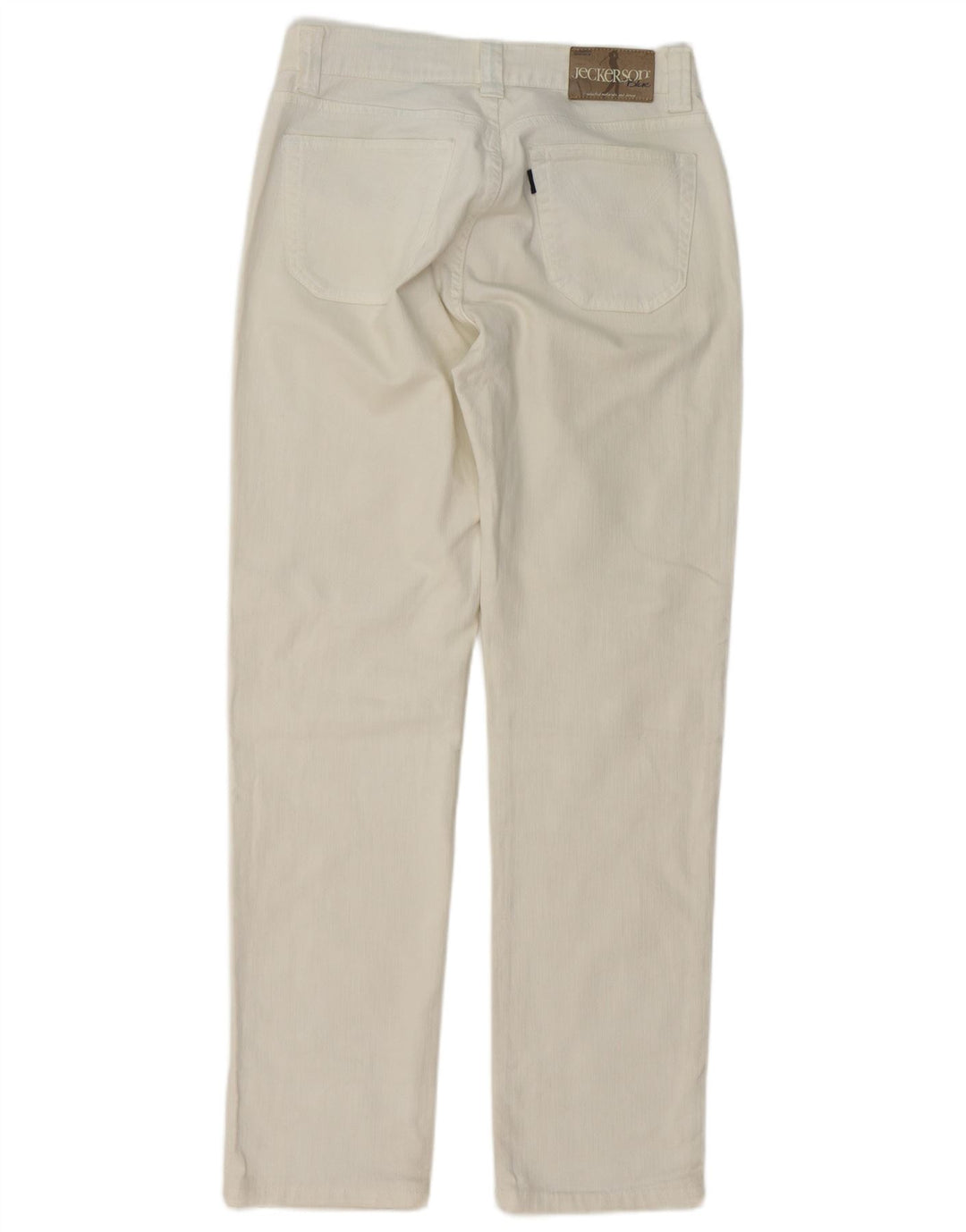 Jeans dritti da uomo JECKERSON W32 L32 cotone bianco