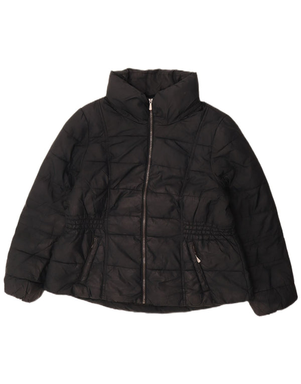 Giacca imbottita da donna Marks & Spencer UK 20 2XL poliestere blu navy