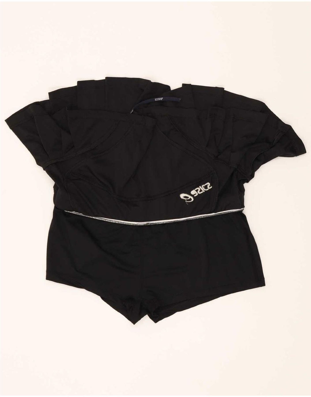 Gonna Asics Donna UK 18 XL Poliestere Nero
