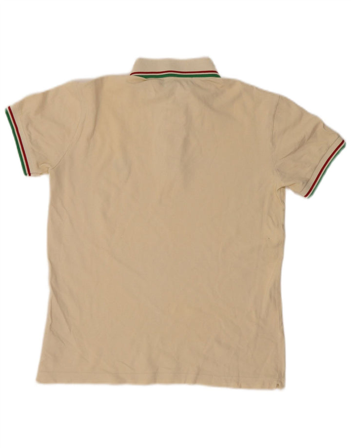 Polo da uomo Fred Perry in cotone beige medio