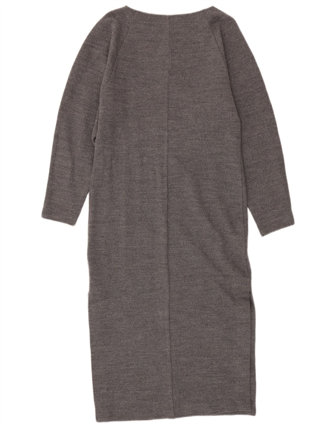 Abito maglione a maniche lunghe da donna Cos UK 10 piccolo in lana grigia