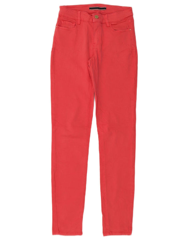 Jeans skinny da donna Massimo Dutti EU 34 2XS W26 L30 Cotone rosso