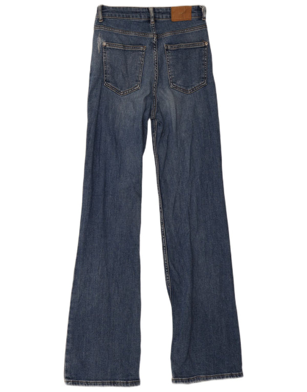 Jeans Bootcut da donna Zara EU 36 XS W26 L32 Cotone blu
