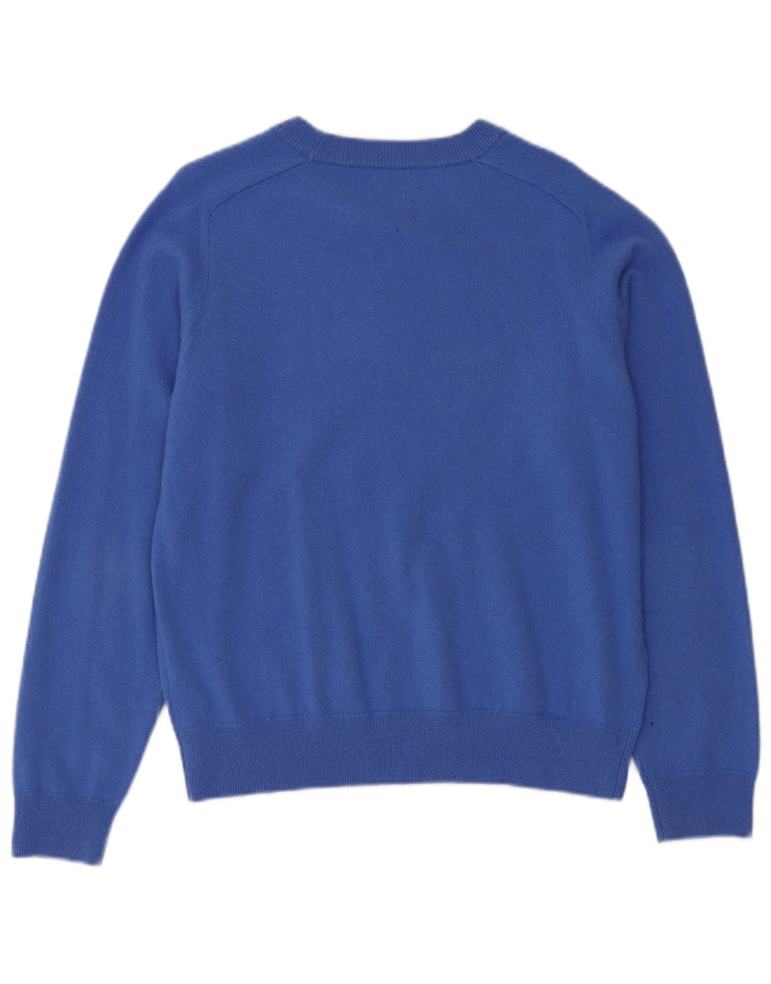 Maglione maglione girocollo da uomo Massimo Dutti XL lana blu
