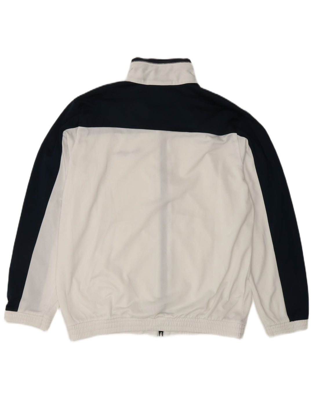 CHAMPION Boys Tracksuit Top Jacket 13-14 Years XL White Colourblock